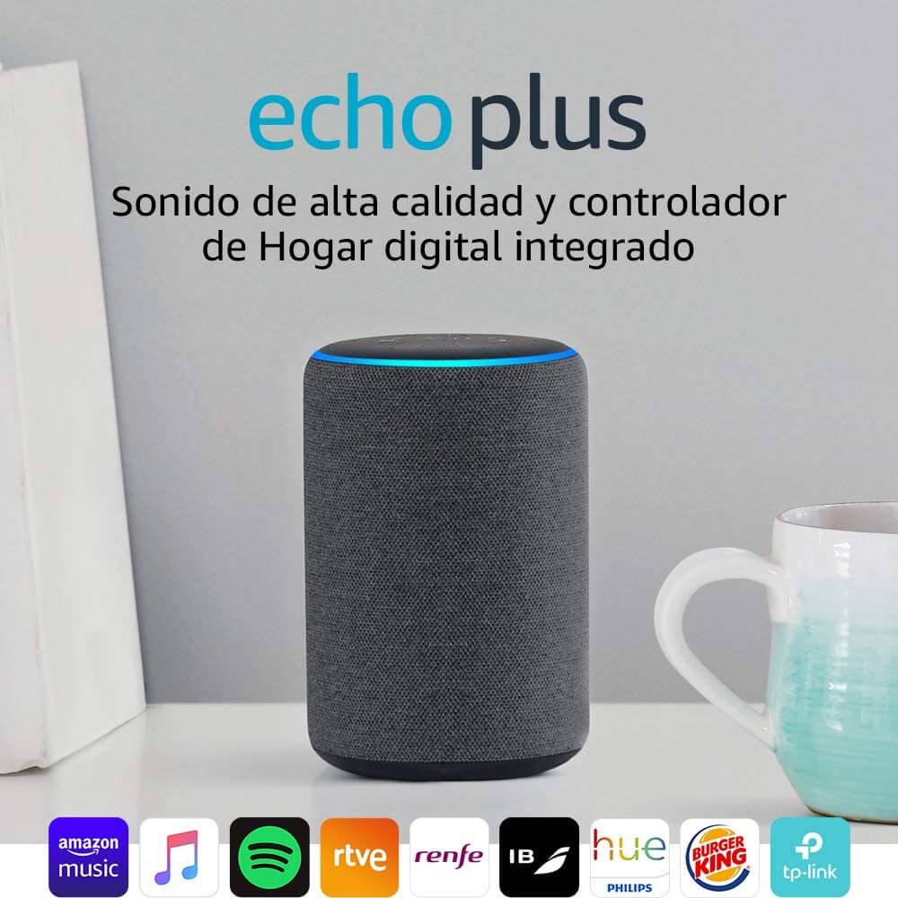 Echo Plus (2da generación) - Altavoz inteligente